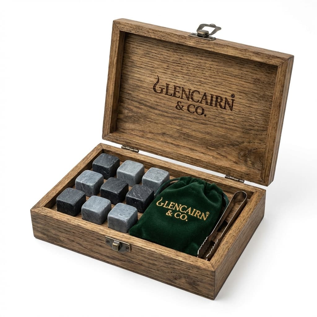 Premium Whiskeysteine Mockup