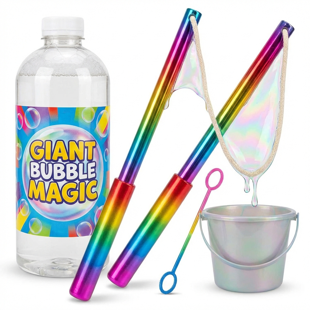 Giant Bubbles Kit Mockup