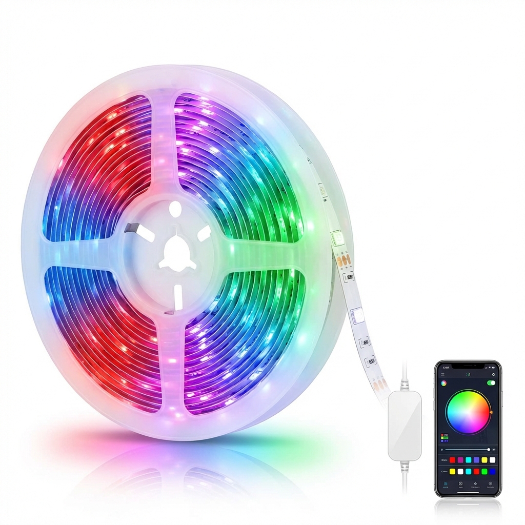 LED Strip Lights Mockup