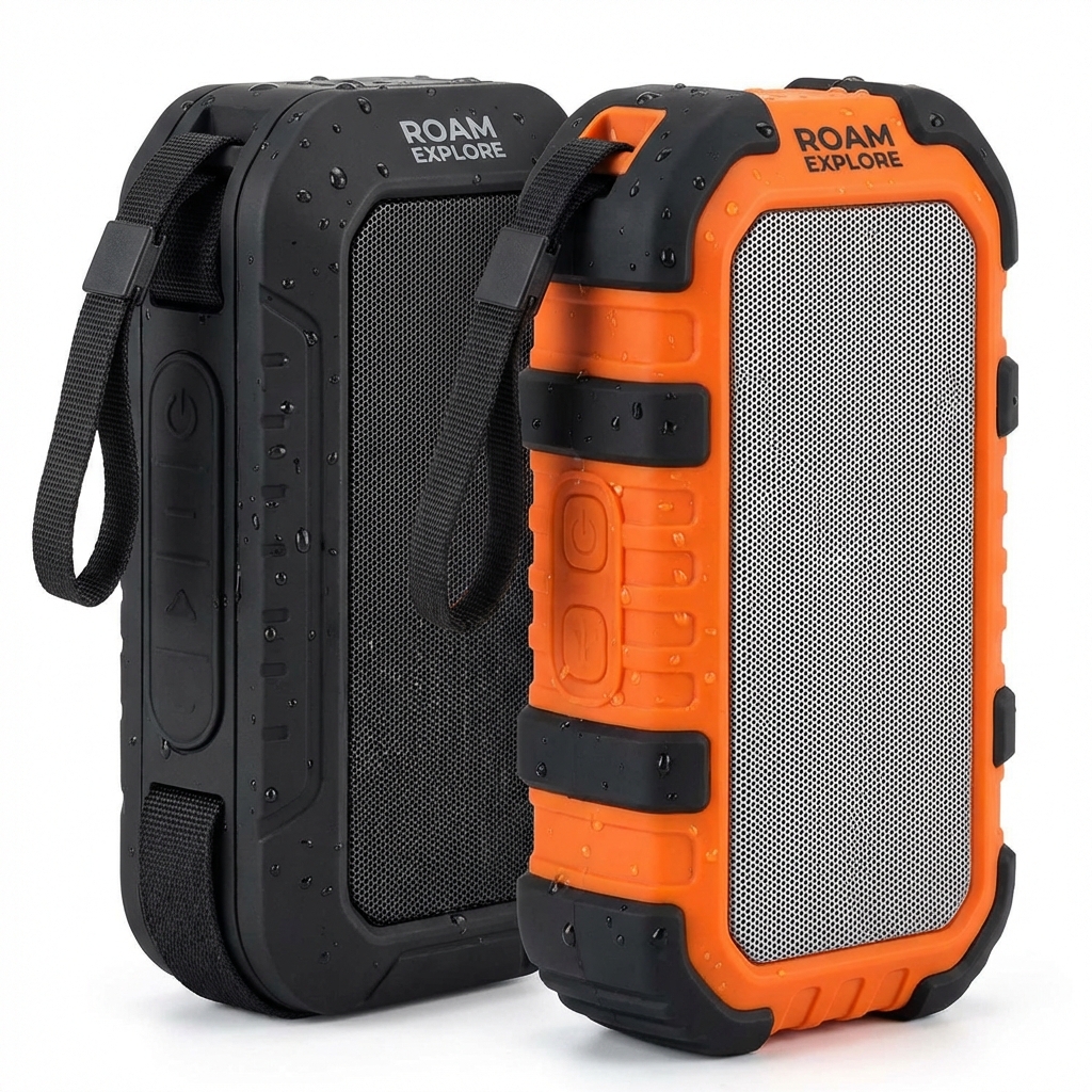 Portable Bluetooth Speaker Mockup